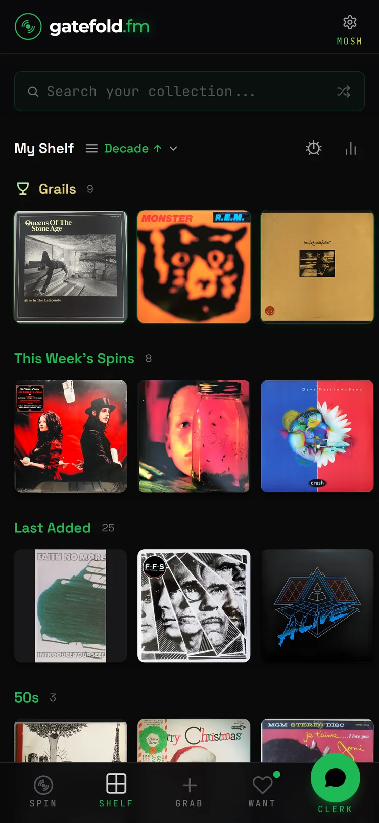 My Shelf — your collection with Beck Odelay in This Week's Spins